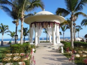 Destination Wedding Gazebo in Mexico